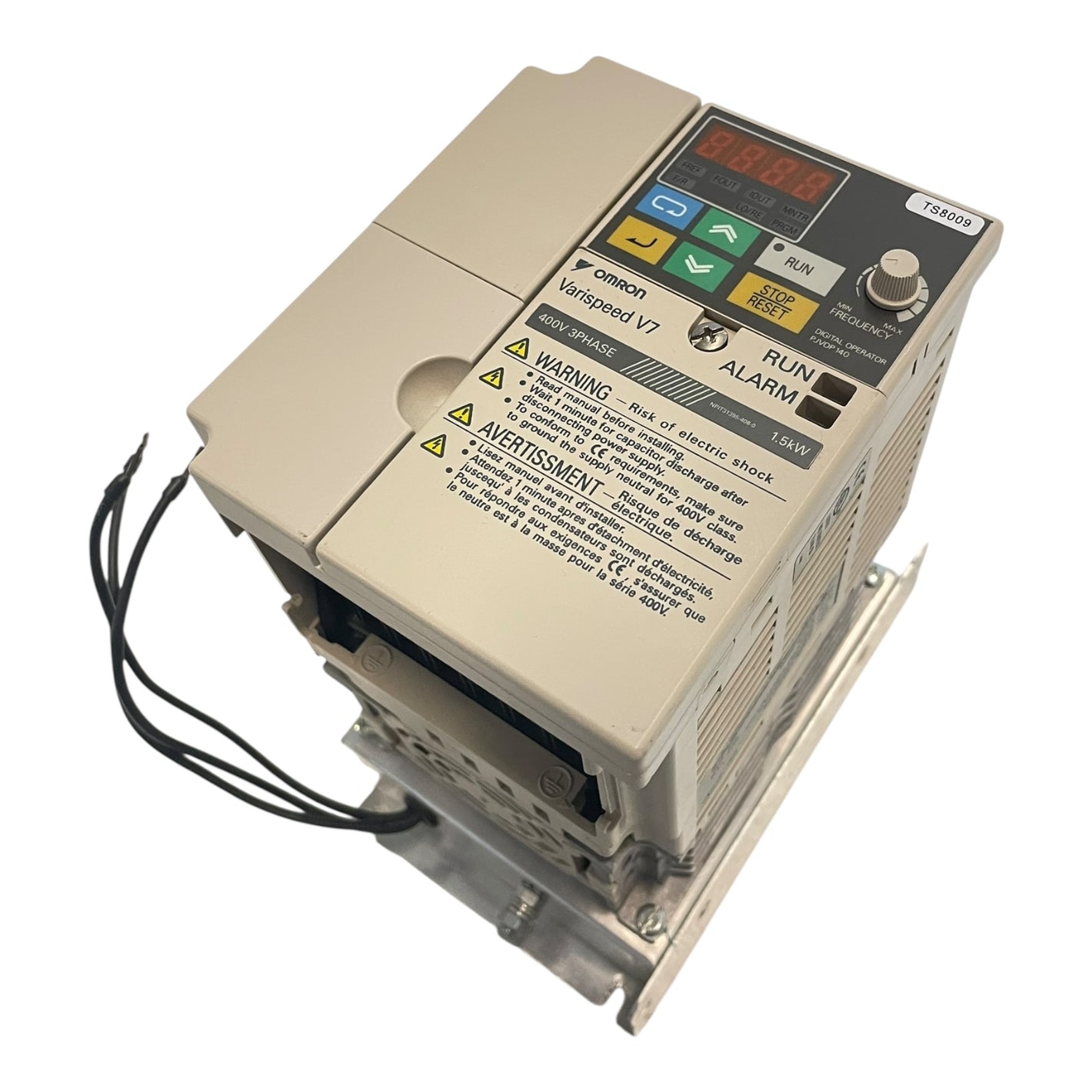 Omron Frequenzumrichter 3,7kVA 380V Varispeed V7 CIMR-V7AZ41P5 Industrie Einsatz