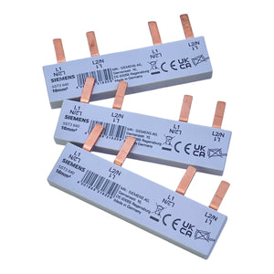 Siemens Phasenschiene 5ST3640 16 mm² 3-phasig L1 L2/N VE: 3 Stück