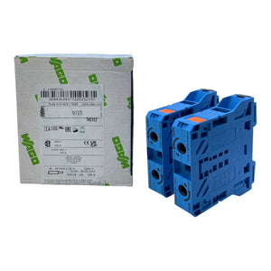 WAGO 60407722 2-Leiter-Durchgangsklemme 150A 1000V Blau VE:2 Stk