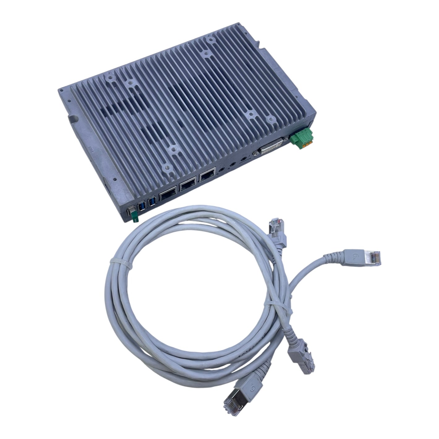 EMTrust TBMAA01 Industrie-PC mit Windows 10 IoT & Ethernet-Kabel