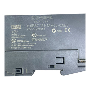 Siemens SIMATIC ET200S IM151-1 Standard 6ES7151-1AA05-0AB0 Profibus-DP