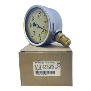 IMT Manometer Vakuum -1,0-0bar 1778.016.002 geeignet für die Industrie