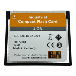 B&R Speicherkarte 4GB SSD-C004G-02-0201 Speicherkarte geeignet für die Industrie