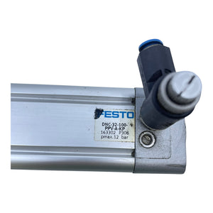 Festo Pneumatikzylinder Kompaktzylinder DNC-32-100-PPV-A-KP 163302