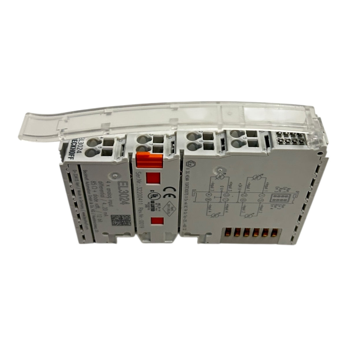 Beckhoff 4 Kanal Analog Eingang EL3104 EtherCAT Klemme analog input EL 3104 0000 Beckhoff 4 Kanal Analog Eingang EL3104 EtherCAT Klemme analog input EL 3104 0000