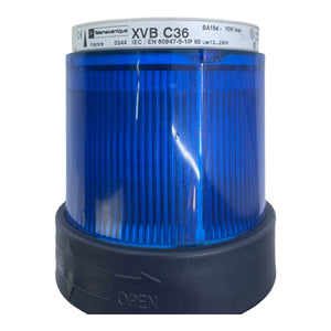 Telemecanique Meldeleuchte Blau XVBC36  24V AC/DC Signalleuchte