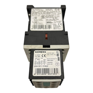 Siemens Leistungsschütz 24 V 3-polig Baugröße S00 3RT1016-1BB42 3RH1911-1FA22