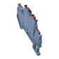 Phoenix Contact Reihenklemme PTTB1,5/S PA66-FR 500V 15mm² grau für industrie