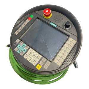 Siemens SINUMERIK HT8 Bediengerät 6FC5403-0AA20-0AA0 mit Not-Aus & Kabel