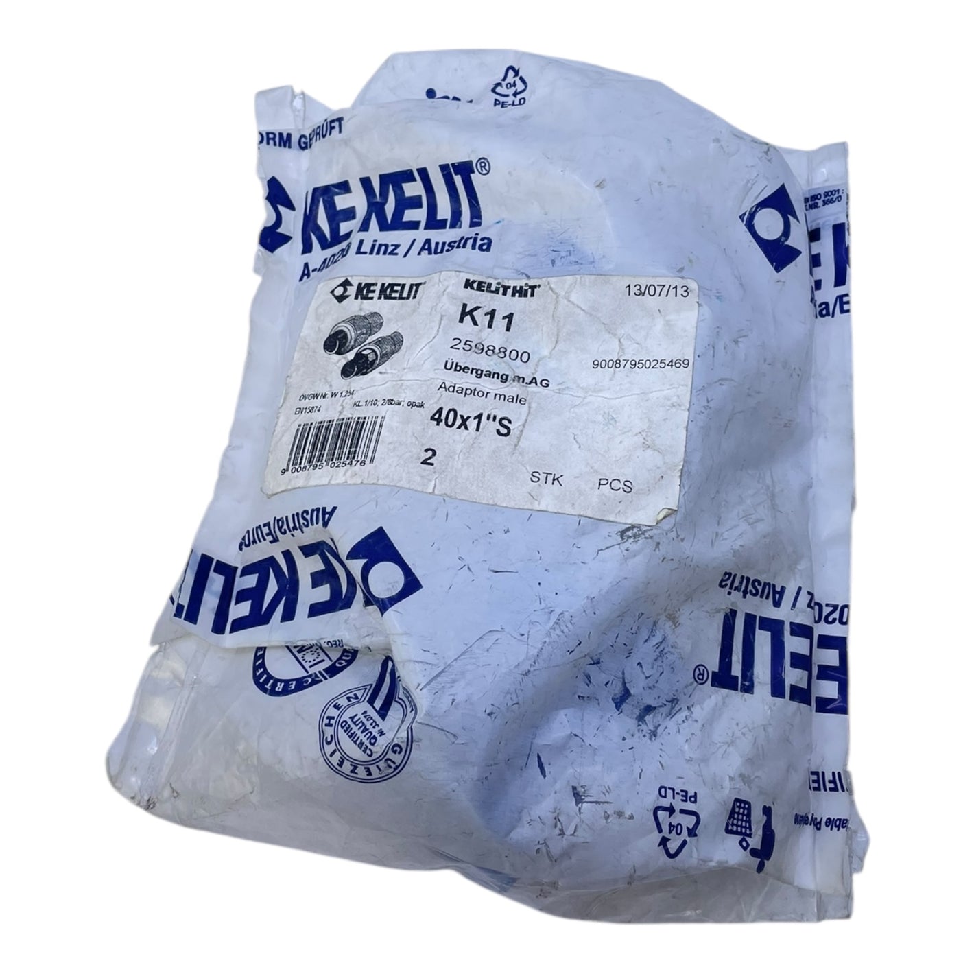 Ke Kelit K11 2598800 Adapter - für den industriellen Einsatz Adapter - Adapter