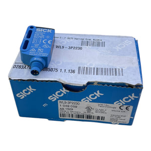 Sick WL9-3P2230 Cubic Optical Sensor Reflective 1049059 Industrial Use