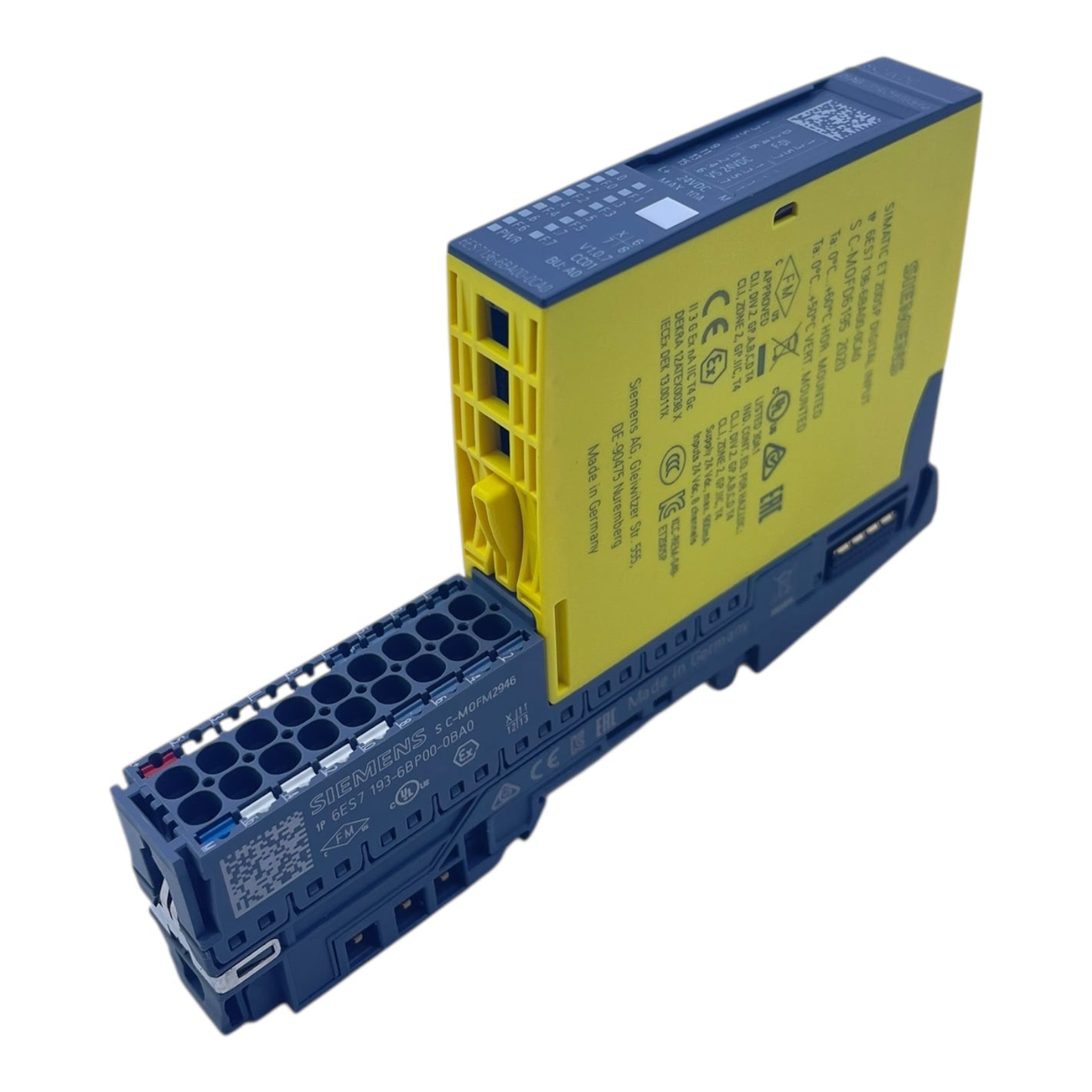 Siemens SIMATIC DP ET200SP Elektronikmodul 6ES7136-6BA00-0CA0 6ES7193-6BP00-0BA0