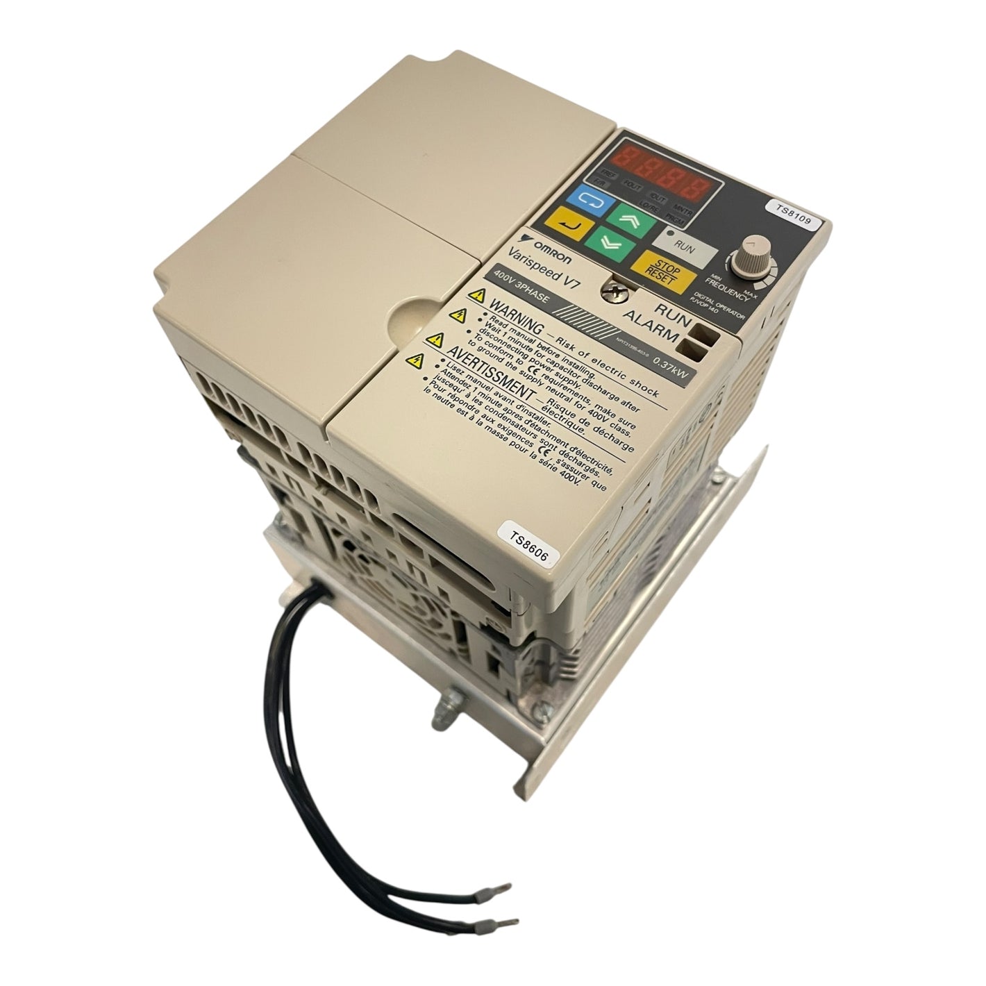 Omron Frequenzumrichter 7kVA 380V Varispeed V7 CIMR-V7AZ44P0 Industrie Einsatz