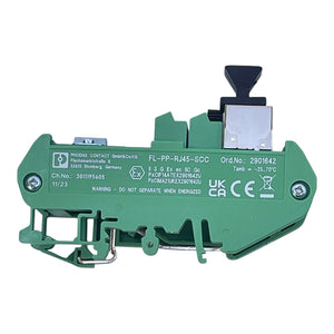 Phoenix Contact Überspannungsschutz FL-PP-RJ45-SCC Ex-Schutz RJ45 für Hutschiene