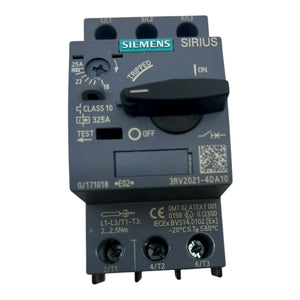 Siemens SIRIUS Leistungsschalter 18-25A 3RV2021-4DA10 Leistungsschalter