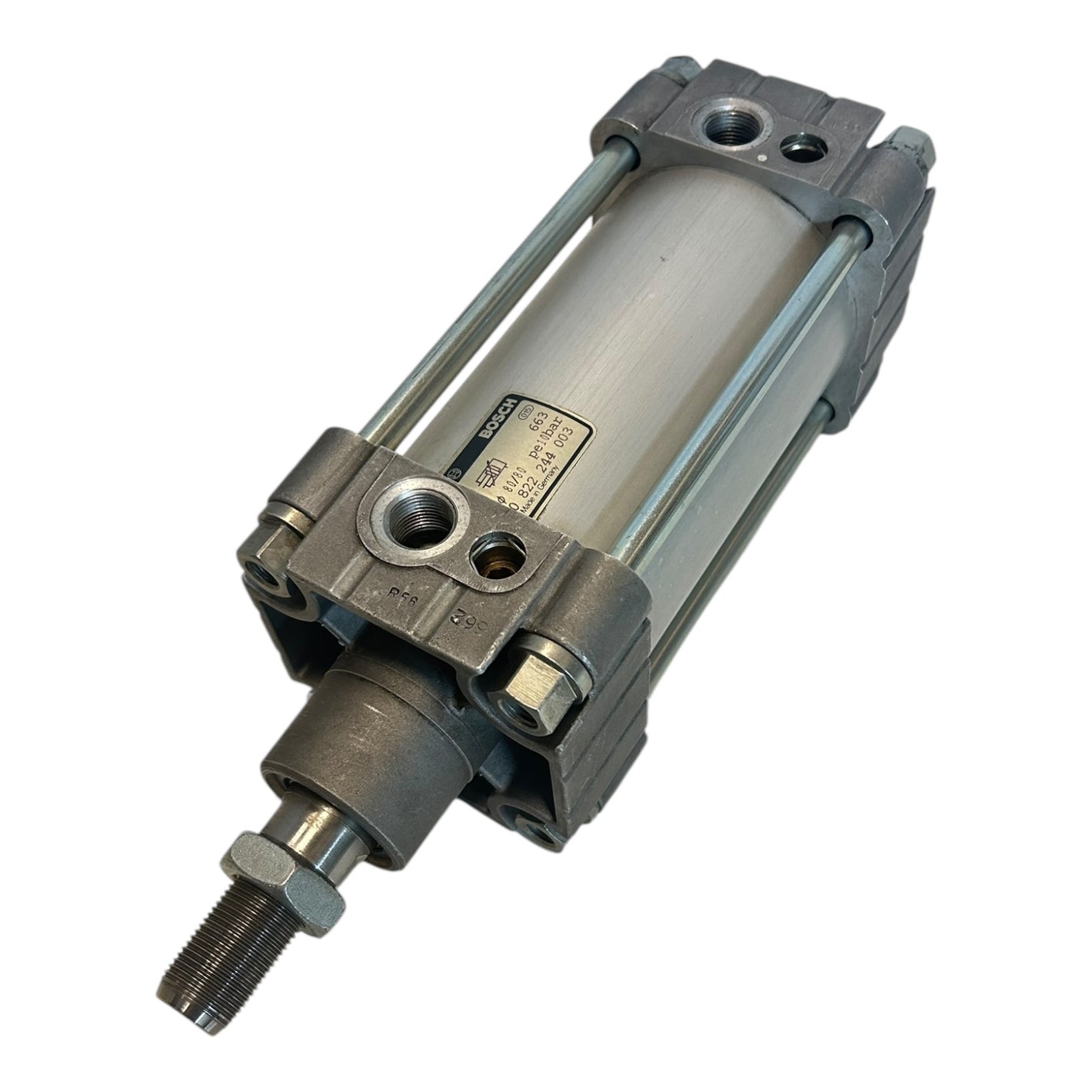 Bosch Pneumatikzylinder doppeltwirkend Ø80/80mm 0 822 244 003 Penumatik Zylinder