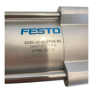 Festo DSBG-63-80-PPVA-N3 standard cylinder 1646743 for industrial use