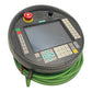 Siemens SINUMERIK HT8 Bediengerät 6FC5403-0AA20-0AA0 mit Not-Aus & Kabel
