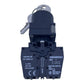 Siemens Schlüsselschalter 3SB3403-0D 2S 6A/230V mit Schlüssel 455 schwarz