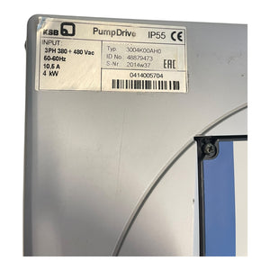 KSB Frequenzumrichter 4kW 3004K00AH0 PumpDrive IP55 380–480V