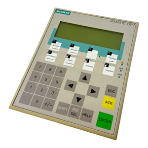 Siemens 6AV3607-1JC20-0AX1 operator panel for industrial use operator panel 