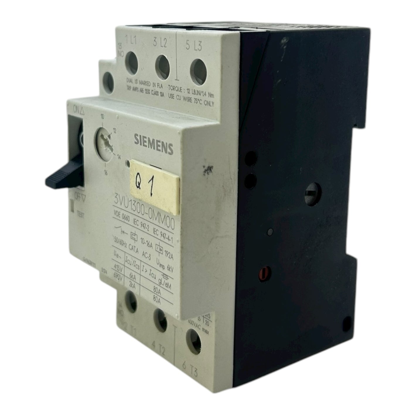 Siemens Leistungsschalter 3VU1300-0MM00 Leistungsschalter von Siemens Industrie