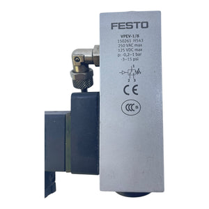 Festo VPEV-1/8 150261 Vakuumschalter 250VAC 125VDC -0,2--1bar Industrie Einsatz