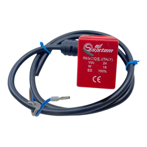 Oilsystem Magnetspule 24VDC Magnetspule von Oilsystem für die Industrie