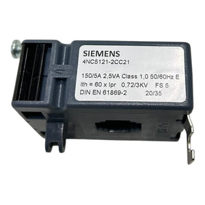 Siemens Stromwandler 150/5A 2,5 VA 4NC5121-2CC21 Stromwandler für Industrie
