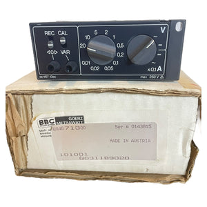 Goerz Metrawatt 884671300 Messschreiber BBC AC/DC - für industriellen Einsatz
