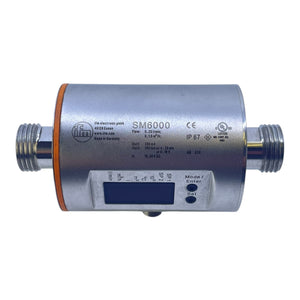 Ifm Durchflussmesser Magnetisch-Induktiv SM6000 für industriellen Einsatz 19-30V