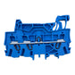 WAGO Reihenklemme blau 2,5mm² 800V Typ 2002-1304 TOPJOB S VE: 100 Stk