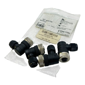 Lumberg Kabeldose-Kupplung M12 RKCW 4/7 gewinkelt VE: 4 Stk
