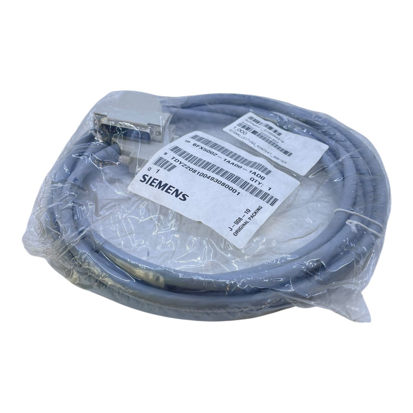 Siemens SIGNALLEITUNG 6FX5002-1AA00-1AD0 für industriellen Einsatz Kabel