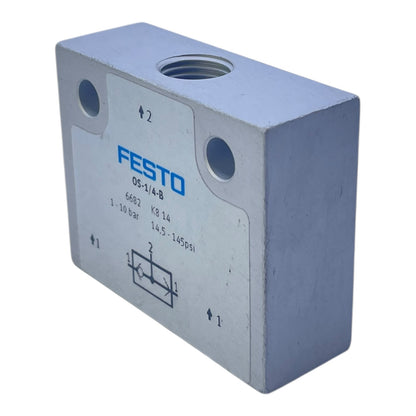 Festo OS-1/4-B ODER-Glied 6682 für industriellen Einsatz ODER-Glied