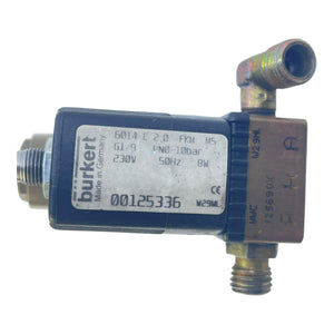 Burkert 00125336 Magnetventil 230V 50Hz 10bar  für den industriellen Einsatz