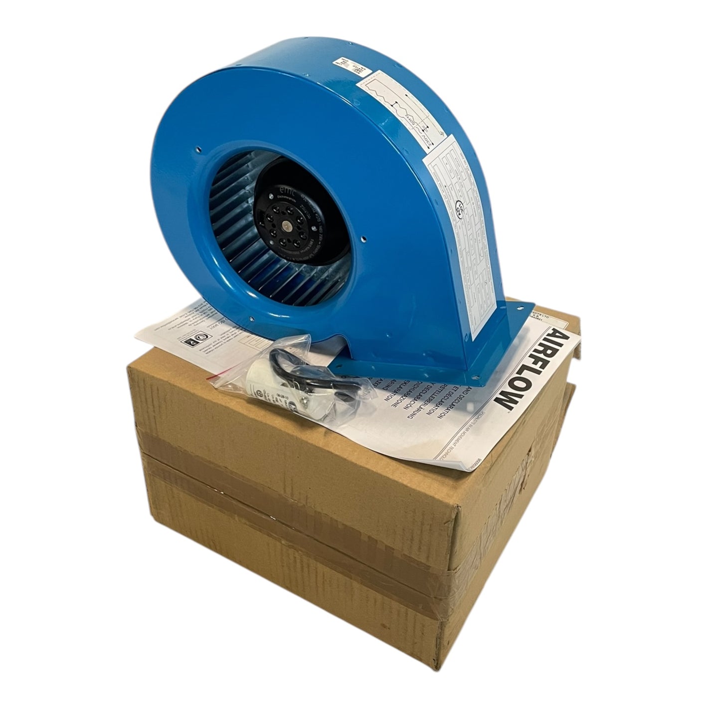 AIRFLOW ACF160X62L2 Radial fan 200W 230V 1900rpm - for industrial use