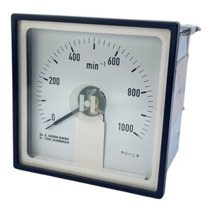 DR.E.Hornel EA 96x96.2s sl WB speedometer for industrial use