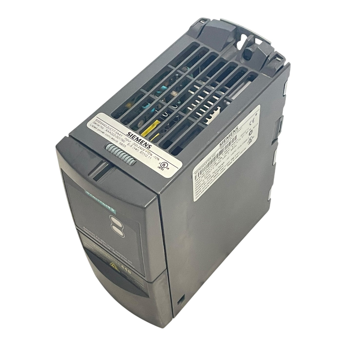 Siemens Frequenzumrichter 0,75kW 230V MICROMASTER 440 6SE6440-2UC17-5AA1