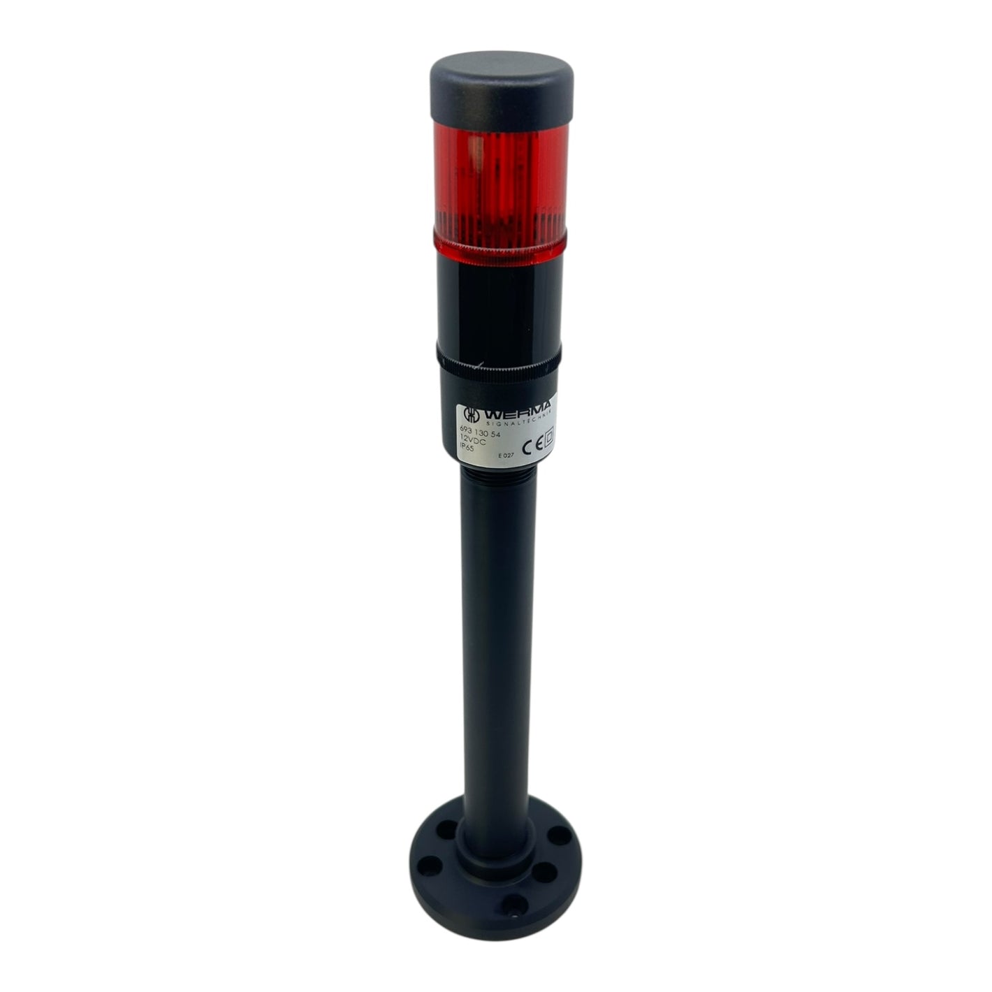 Werma Signalgeber LED Rot 12VDC 69313054 IP65