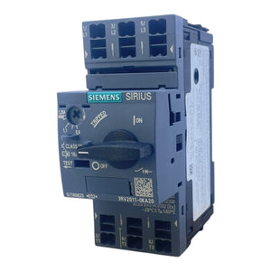 Siemens Motorschutzschalter 0,9–1,25A 3RV2011-0KA20 16A 690V Class10 3-polig