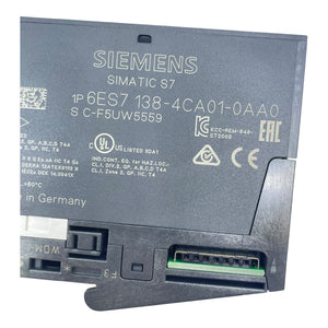 Siemens SIMATIC S7 6ES7138-4CA01-0AA0 Elektronikmodul ET200S