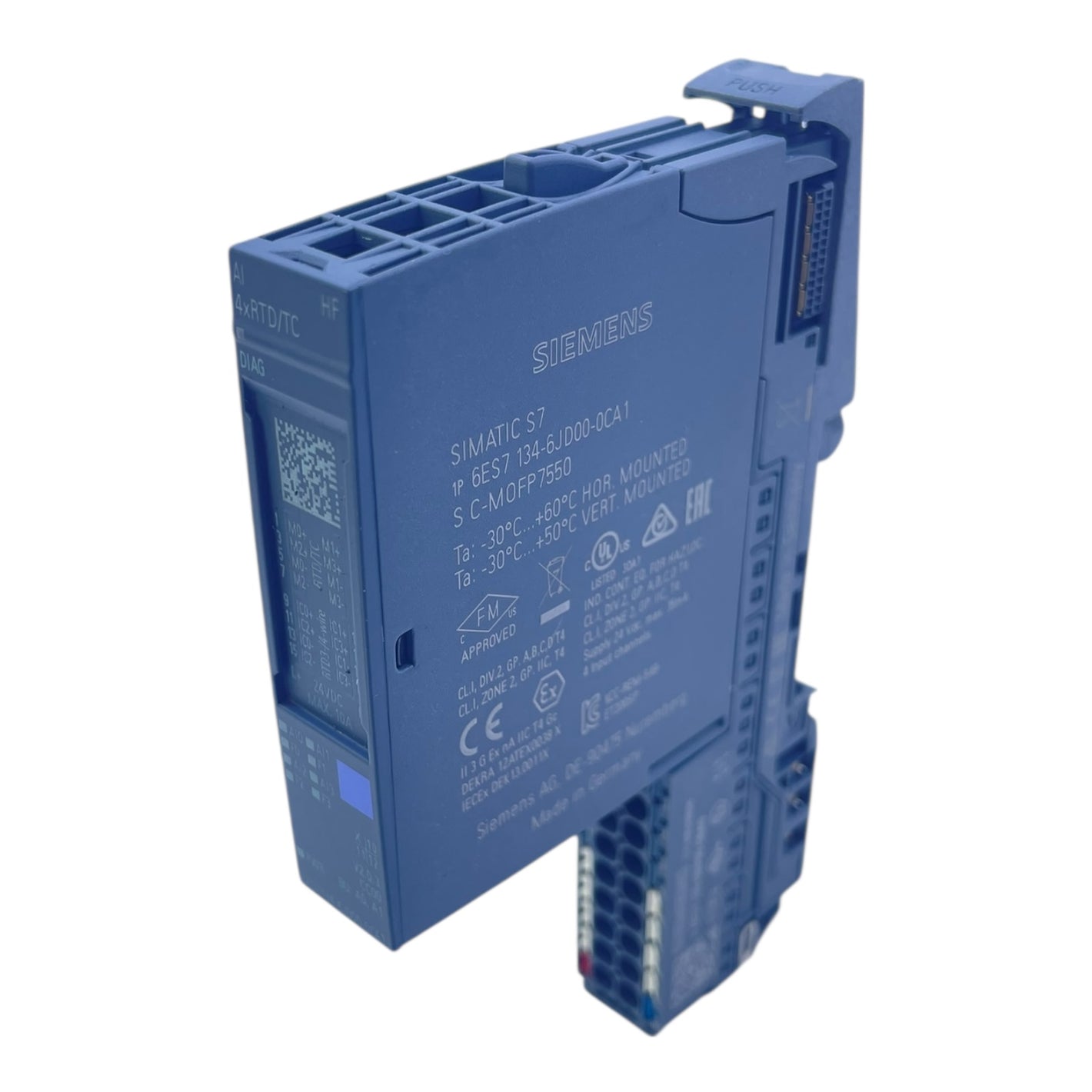 Siemens SIMATIC ET 200SP analoges Eingangsmodul 6ES7134-6JD00-0CA1 Industrie