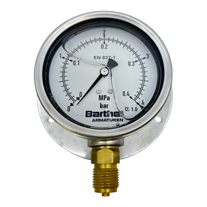 Barthel Manometer 4130358075 0-4 bar Manometer geeignet für die Industrie