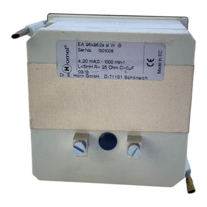 DR.E.Hornel EA 96x96.2s sl WB speedometer for industrial use