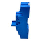 Finder Relaisfassung Typ 94.P4 für Serie 55/58 10A 300V Klemmenblock blau