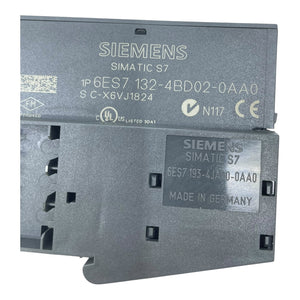 Siemens SIMATIC S7 Digitalausgangsmodul 6ES7132-4BD02-0AA0 ET200S 24V DC 0,5A