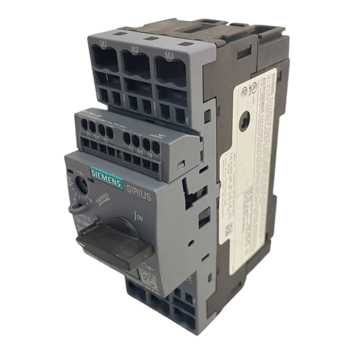 Siemens Leistungsschalter Baugröße S0 für den Trafoschutz 10...16A 3RV2421-4AA20