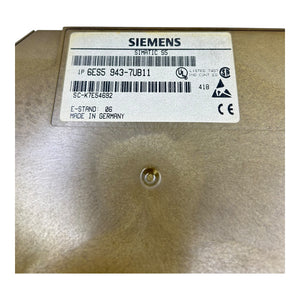 Siemens Zentralbaugruppe SIMATIC S5 6ES5943-7UB11 E-STAND:06 Für die Industrie