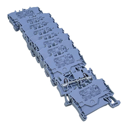 WAGO Reihenklemme 2002-1201 TOPJOB S 2,5 mm² 800 V grau VE:10 Stück